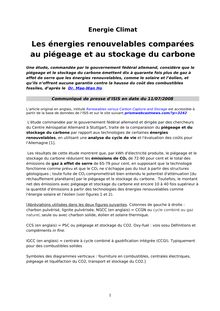 Renewables versus Carbon Capture and Storage A study commissioned ...