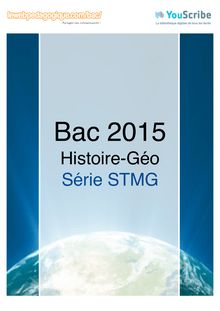 Corrigé Bac 2015 - Histoire-Géo - STMG