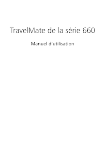 Notice Ordinateur portable Acer  TravelMate 66X