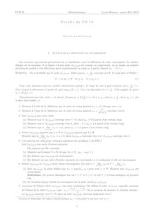 PCSI B Mathematiques 2011-2012 Lycee Brizeux