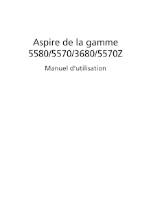Notice Ordinateur portable Acer  Aspire 3680