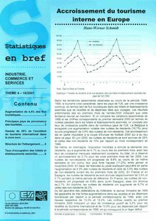16/01 STATISTIQUES EN BREF - TH. 4 INDUSTRIE, COMMERCE ET SERVI