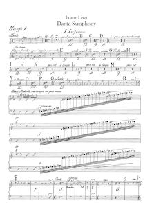 Partition harpe 1, 2, Dante Symphony, Eine Symphonie zu Dante’s Divina Commedia / A Symphony to Dante’s Divine Comedy
