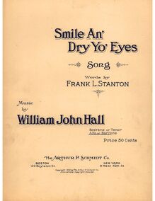 Partition Complete Version pour Low voix en D major, Smile An  Dry Yo  Eyes
