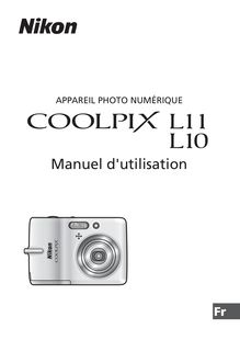 Notice Appareil Photo numériques Nikon  COOLPIX L10