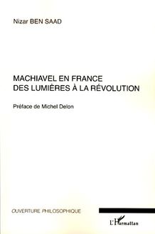 Machiavel en France