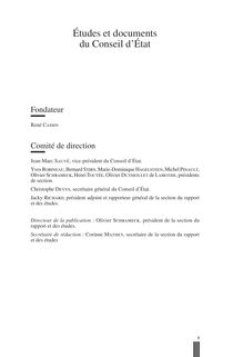 Conseil d Etat - Rapport public 2011 - Volume 1 : activité juridictionnelle et consultative des juridictions administratives