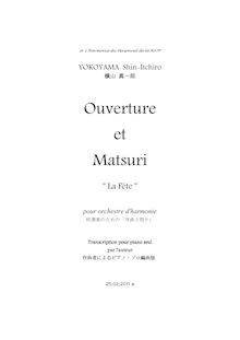 Partition complète (Overture seulement), Ouverture et Matsuri  La Fête 