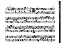 Partition complète,  No.4 en D minor, HWV 437, D minor, Handel, George Frideric