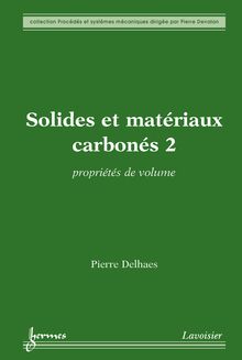 Solides et matériaux carbonés 2
