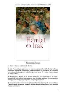 Hamlet en Irak_Introduction