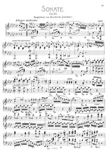 Partition complète (filter), Piano Sonata No.3, Op.20