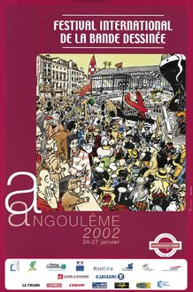 Affiche Festival de la BD Angoulême - 2002