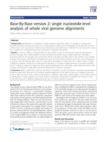 Base-By-Base version 2: single nucleotide-level analysis of whole viral genome alignments