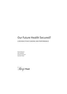 Our Future Health Secured?