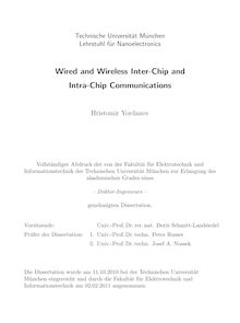 Wired and wireless inter-chip and intra-chip communications [Elektronische Ressource] / Hristomir Yordanov