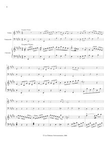 Partition , Un poco vivace - clavecin (partition compléte), 6 sonates pour clavecin