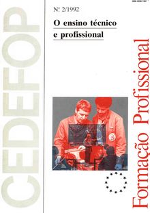 Formação Profissional, N.° 2/1992. O ensino técnico e profissional