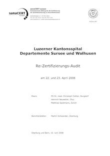2008.06.10 LUKS Sursee Wolhusen Audit-Bericht -Enfassung