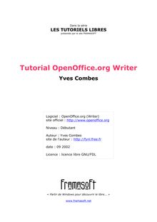 Tutorial OpenOffice.org Writer