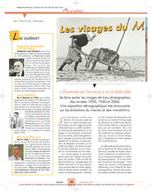 Les visages du Marais breton (n°165,novembre - RACINES165 -nov06