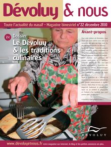 Le Dévoluy & les traditions culinaires