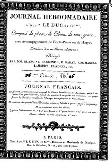 Partition complète, Le Rétour de la Sentinelle, F major, Darondeau, Henri