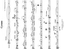 Partition basson 1, Cyrano, G major, Robertson, Ernest John