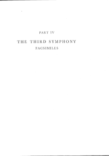 Partition Selected sketches en facsimile, Symphony No.3 en C Minor, Op.88 (Unfinished)
