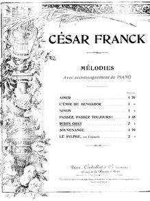 Partition complète, Robin Gray, A♭ major, Franck, César