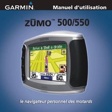 Notice GPS Garmin  Zumo 550