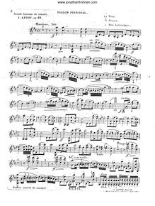 Partition de violon, Grande Fantaisie de Concert, Artôt, Alexandre Joseph