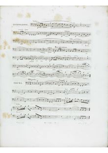 Partition violoncelle, Variations on  La Ci Darem la Mano , B♭ major