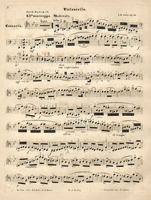 Partition de violoncelle, violoncelle Concerto, Op.31