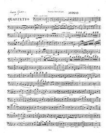 Partition violoncelle, Piano quatuor, Quartett für Pianoforte, Violine, Viola und Violoncell in F moll