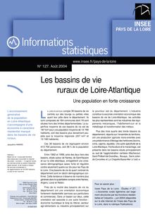 Les bassins de vie ruraux de Loire-Atlantique - Une population en forte croissance    