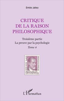 Critique de la raison philosophique