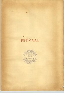 Partition , partie 1 (pages 1–42), Fervaal, Op.40, Action musicale en trois actes