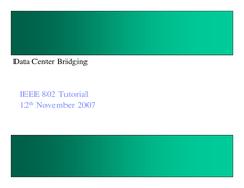 Data-Center-Bridging-Tutorial-Nov-2007 rev 2.0 