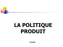 Politique Produit B to B