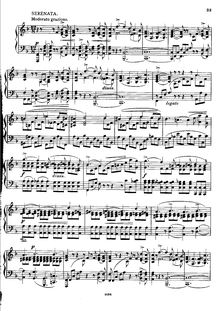 Partition , Moderato Grazioso, Piano Sonata en F minor Op.13, Bennett, William Sterndale