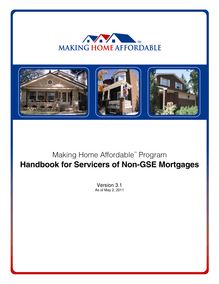 Handbook for Servicers of Non-GSE Mortgages V3.1