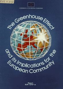 The greenhouse effect and its implications for the European Community