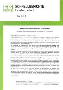 SCHNELLBERICHTE Landwirtschaft. 1990 8