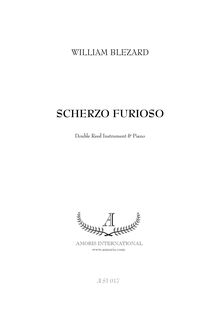 Partition complète et parties, Scherzo furioso, Blezard, William