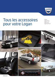 Catalogue des accessoires Logan