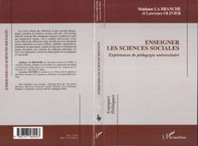 Enseigner les sciences sociales