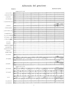 Partition compléte, Miroirs, Ravel, Maurice par Maurice Ravel