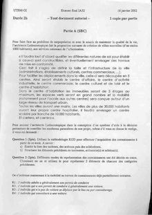 Systèmes à base de connaissances 2001 Génie Informatique Université de Technologie de Belfort Montbéliard