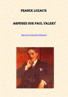 Arpèges sur Paul Valéry